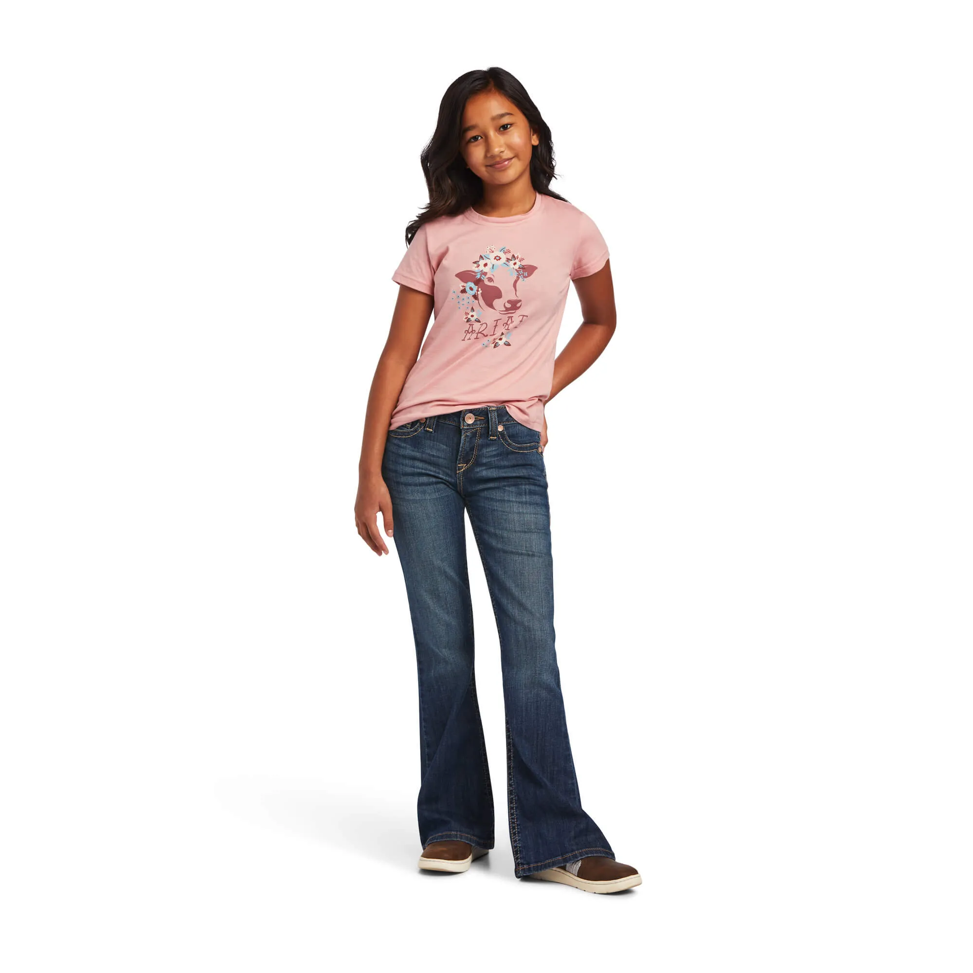Ariat Youth REAL Moo-Chacha Tee