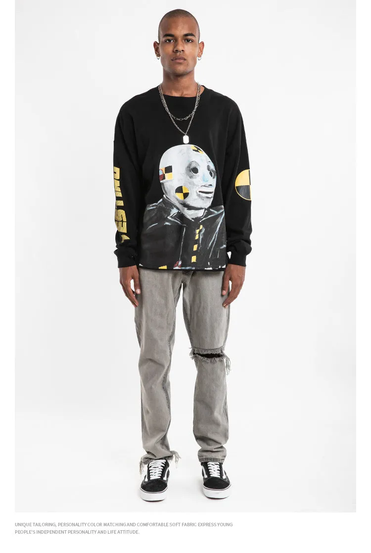 Asap Rocky Face Abstract Robot Sweatshirt