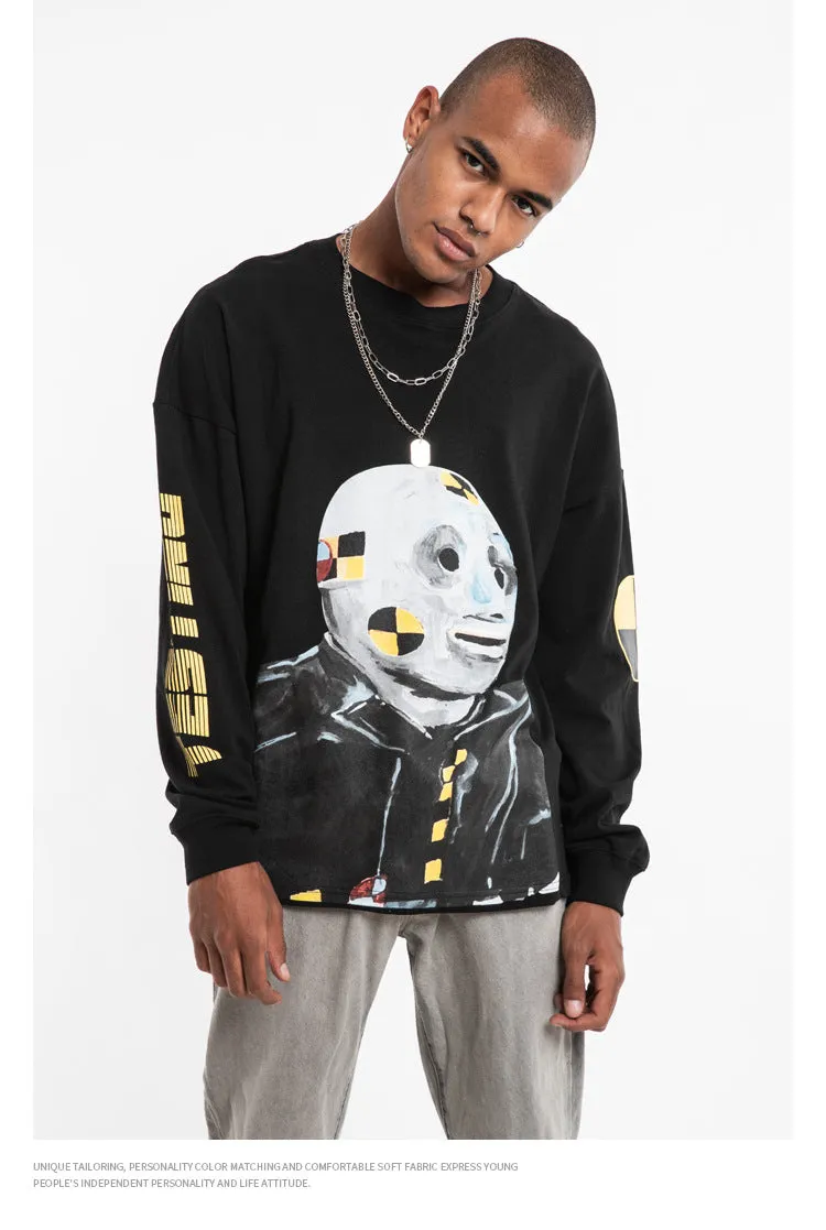Asap Rocky Face Abstract Robot Sweatshirt