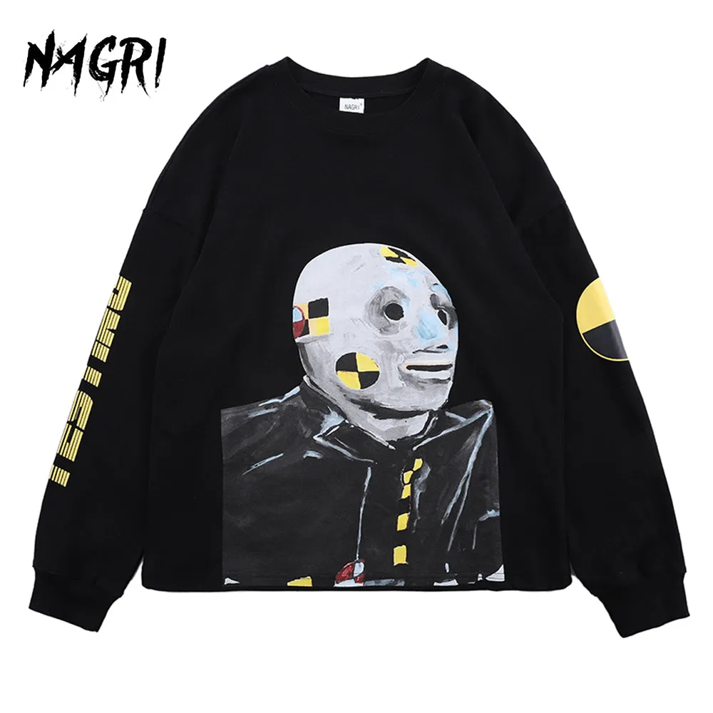 Asap Rocky Face Abstract Robot Sweatshirt