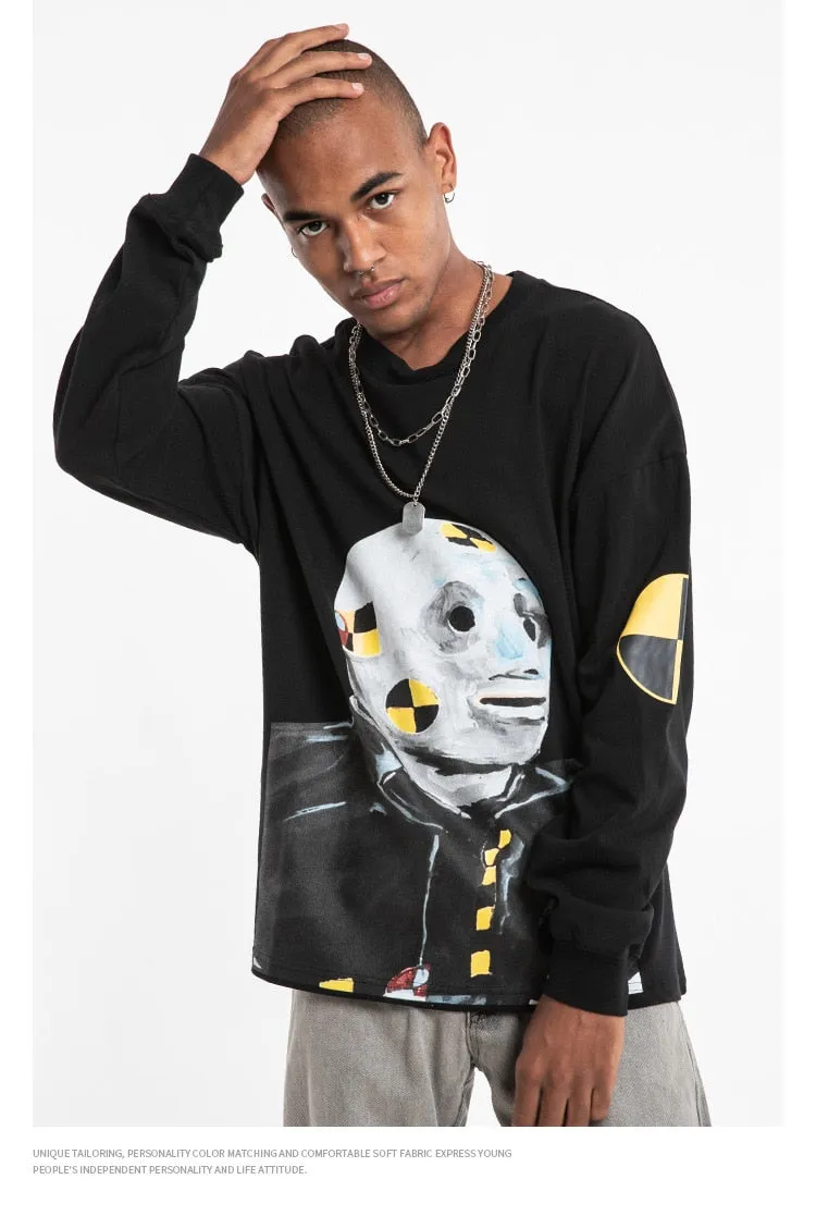 Asap Rocky Face Abstract Robot Sweatshirt