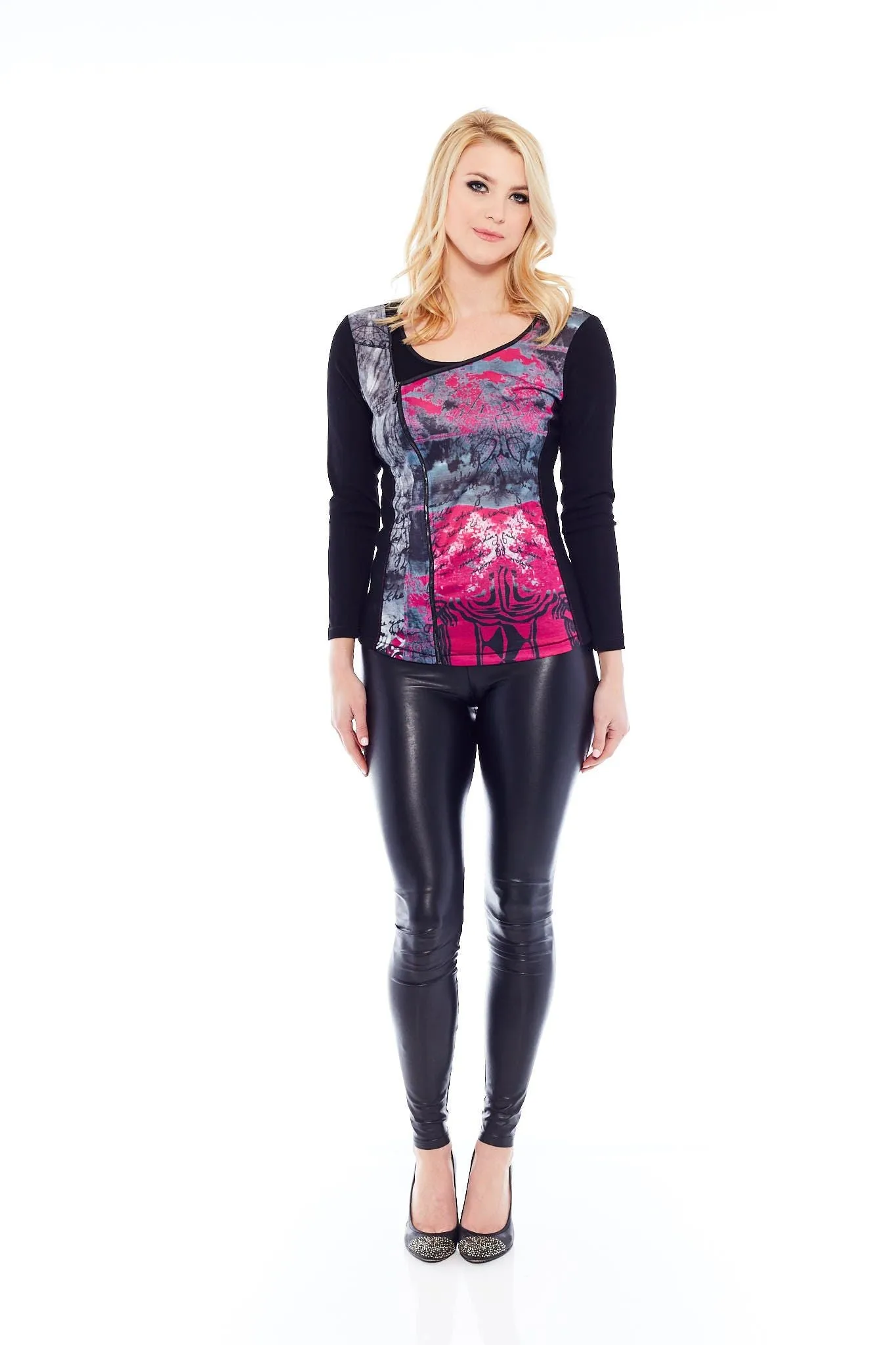 Buy Long Sleeve Zip-Up Tops Online
