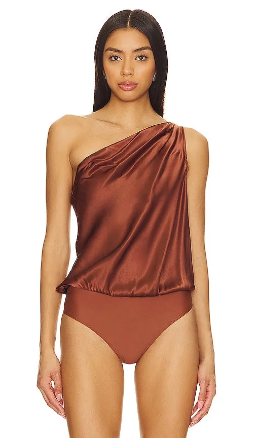 CAMI NYC Darby Bodysuit in Brown