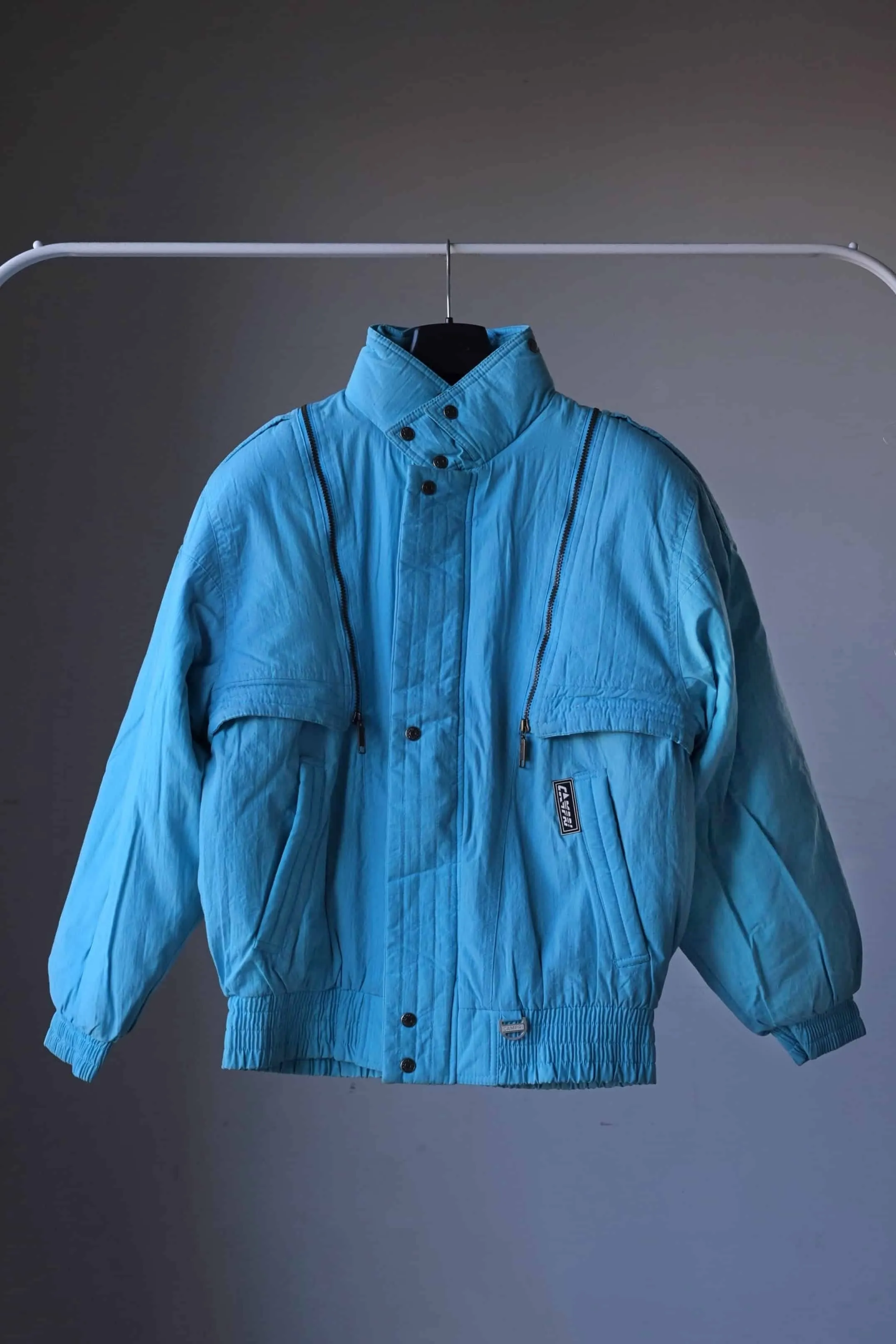 CAMPRI 90s Verbier Ski Jacket w/ Removable Sleeves