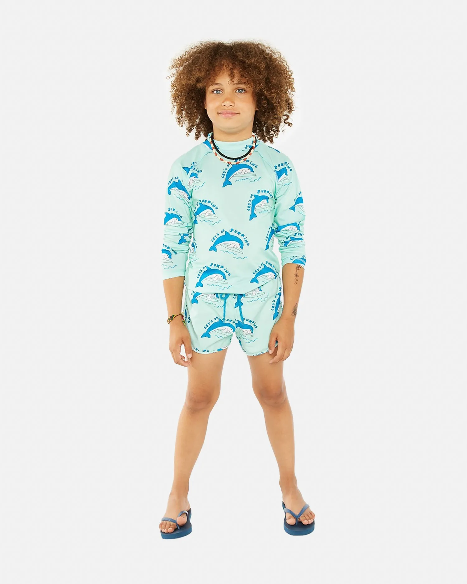 Let's Go Surfing Swim Short