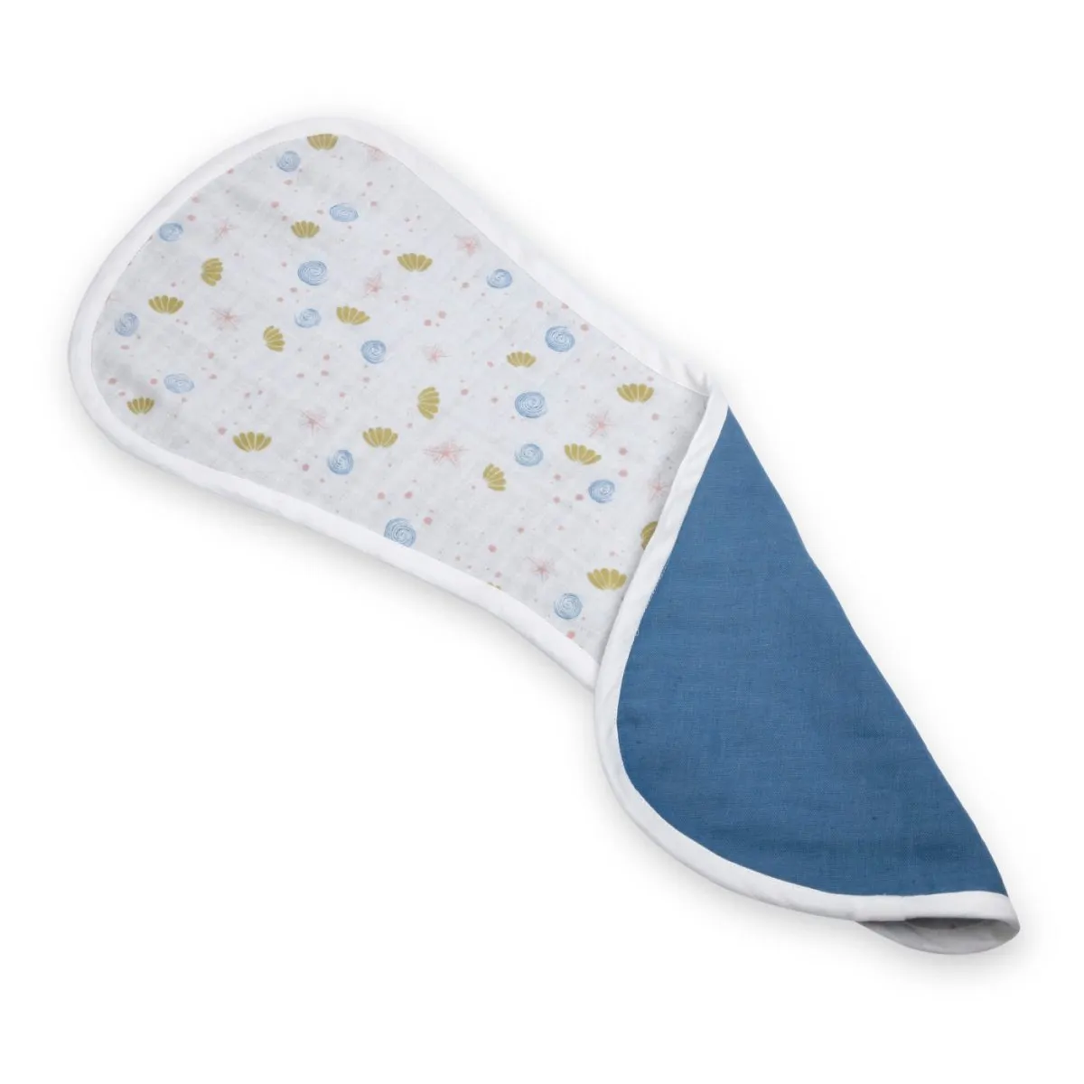Naturally Dyed Organic Muslin Burp Cloths (Set of 2)- You are my Sunshine & I'm Peachy