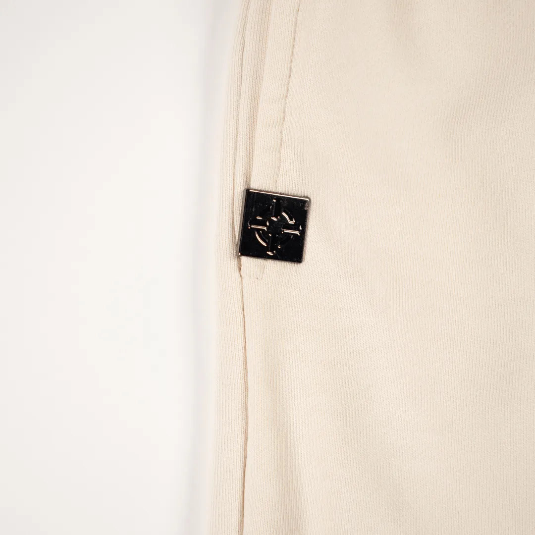 PROPER SCRIPTURE DISTRESSED SHORTS STONE