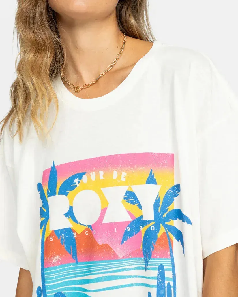 Roxy Women's Tour De Roxy Oversized Tee