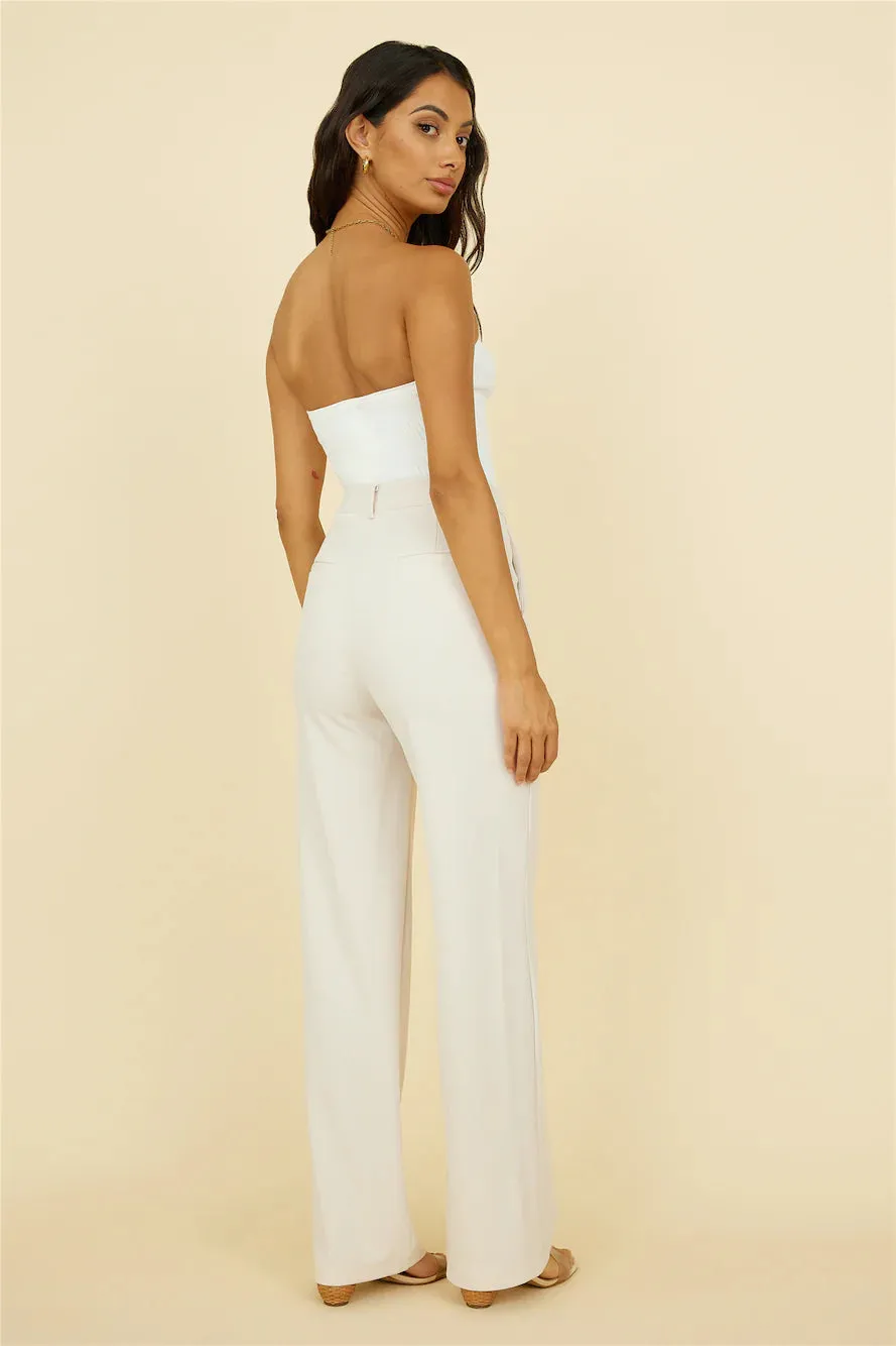 SNDYS - Brooklyn Suit Pant - Bone