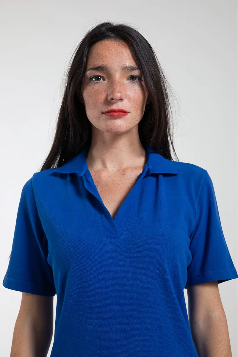 Suzanne Recycled Cotton Polo Dress
