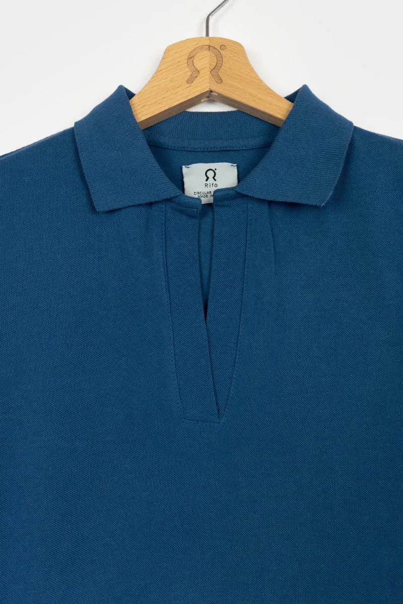 Suzanne Recycled Cotton Polo Dress