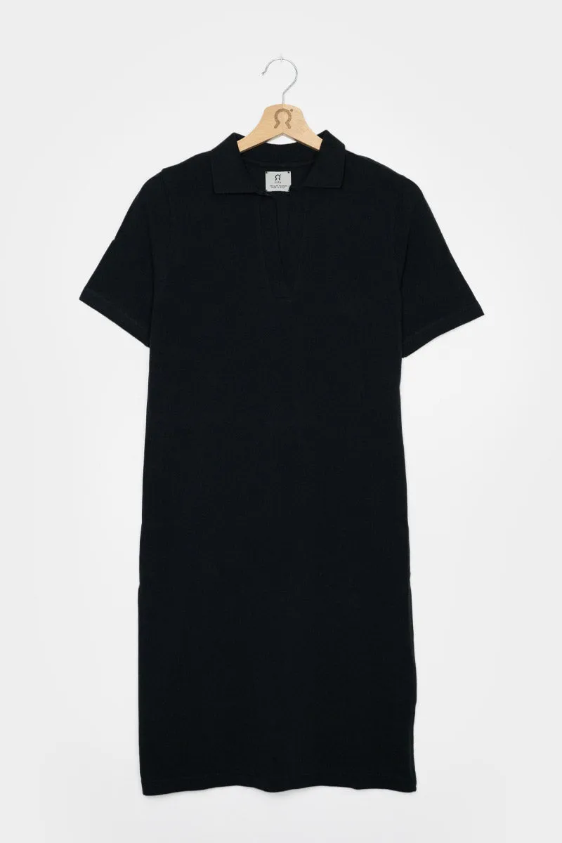 Suzanne Recycled Cotton Polo Dress