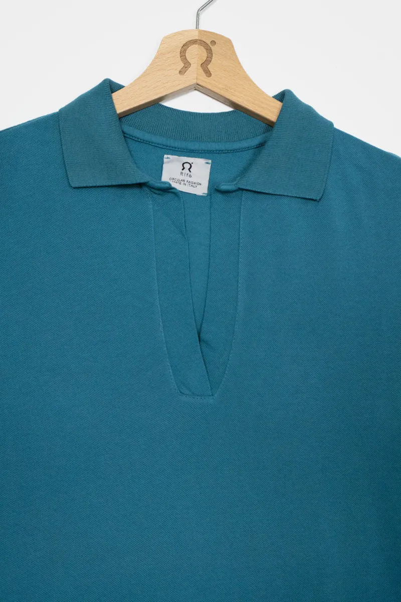 Suzanne Recycled Cotton Polo Dress