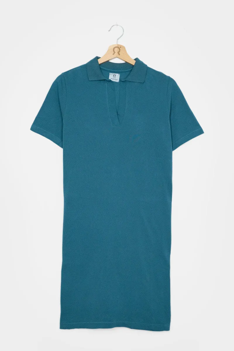 Suzanne Recycled Cotton Polo Dress