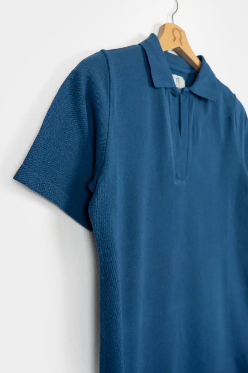 Suzanne Recycled Cotton Polo Dress
