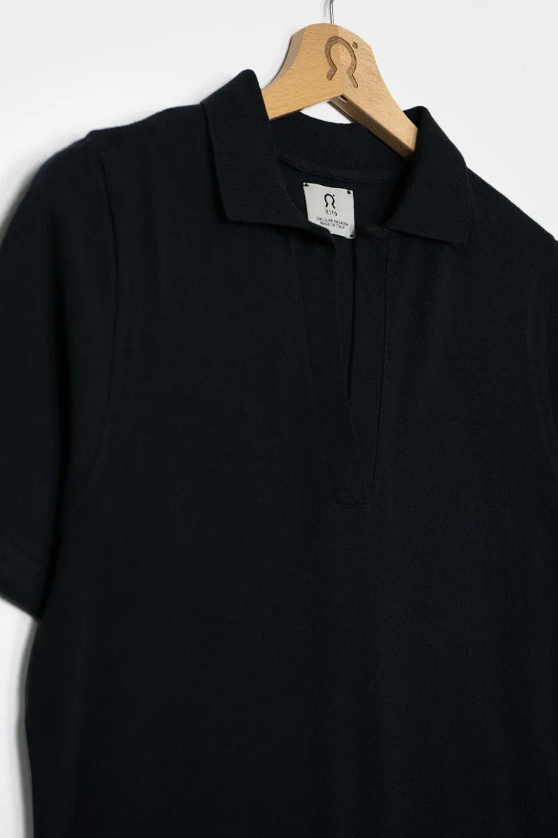 Suzanne Recycled Cotton Polo Dress