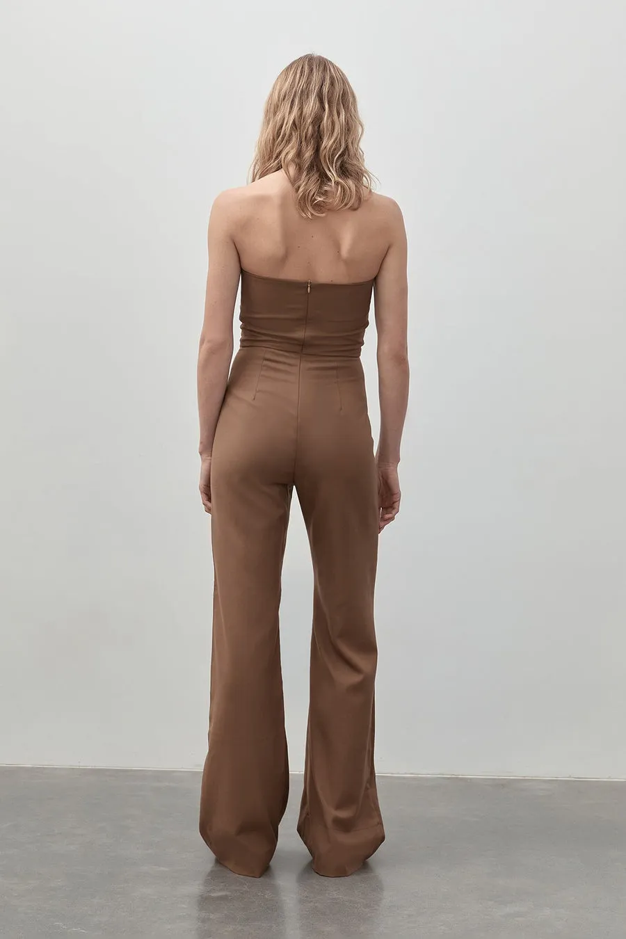 Tailored Wool Jumpsuit