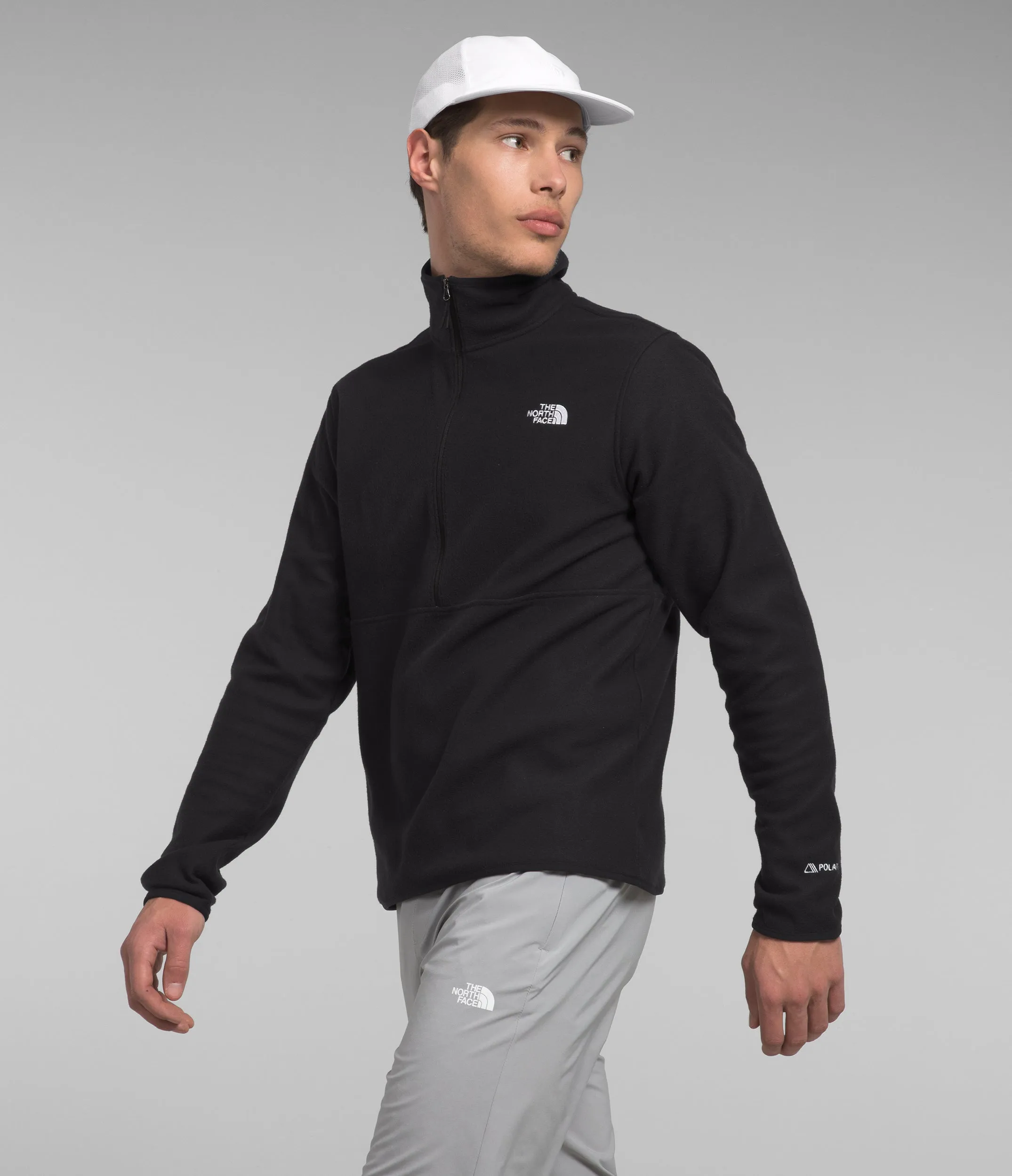 The North Face Mens Alpine Polartec 100g Half-Zip Fleece