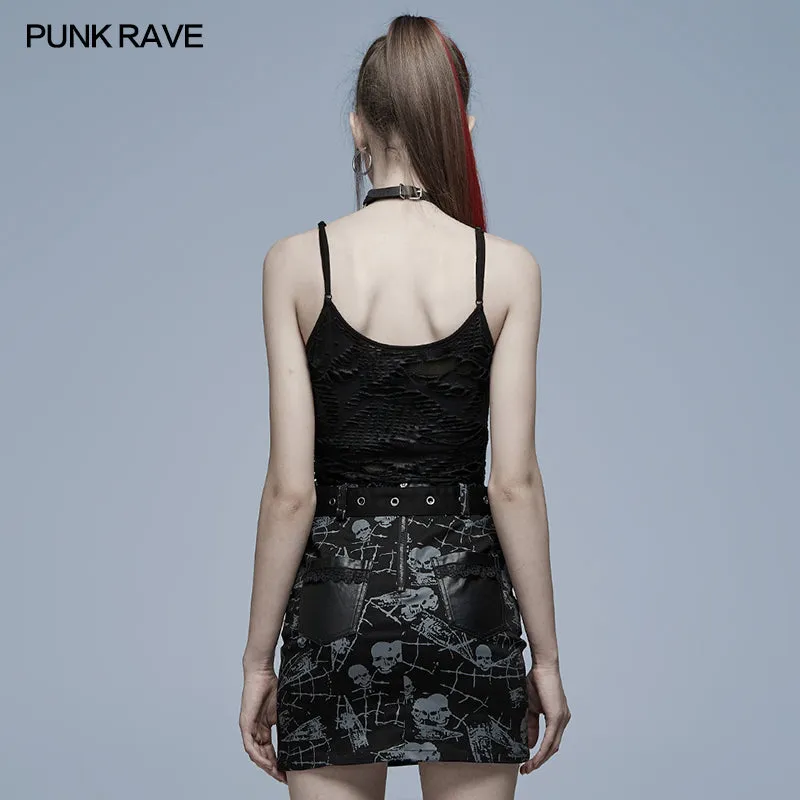 WT-693DQF Goth daily sexy camisoles