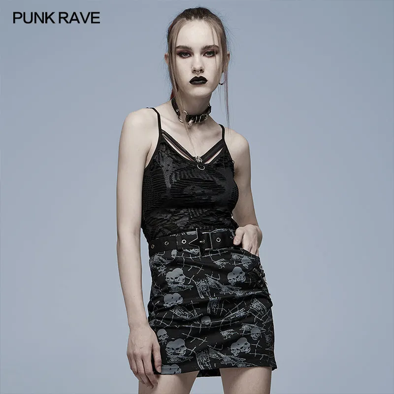 WT-693DQF Goth daily sexy camisoles
