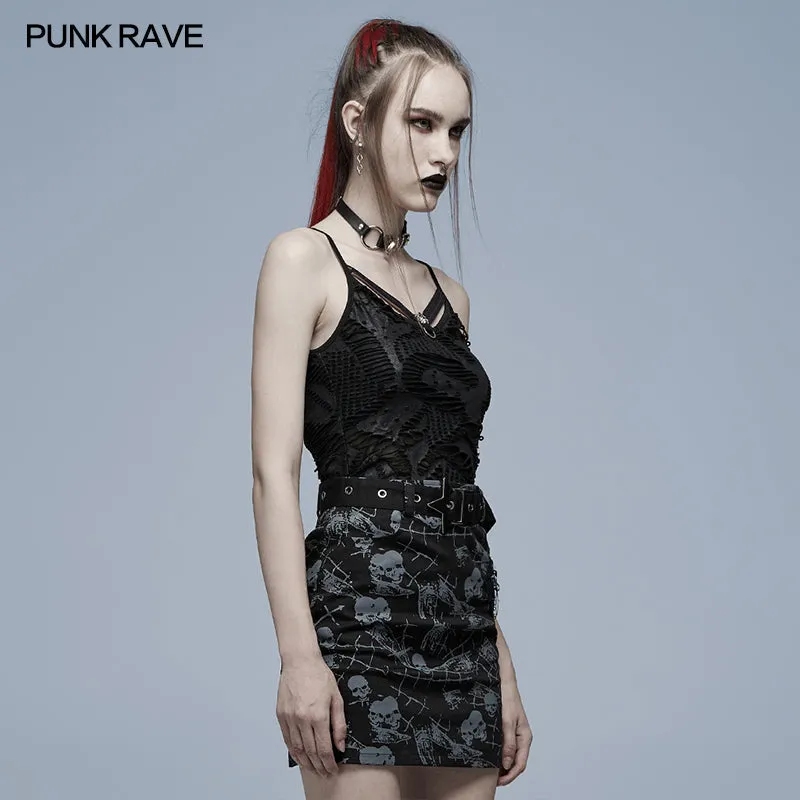 WT-693DQF Goth daily sexy camisoles